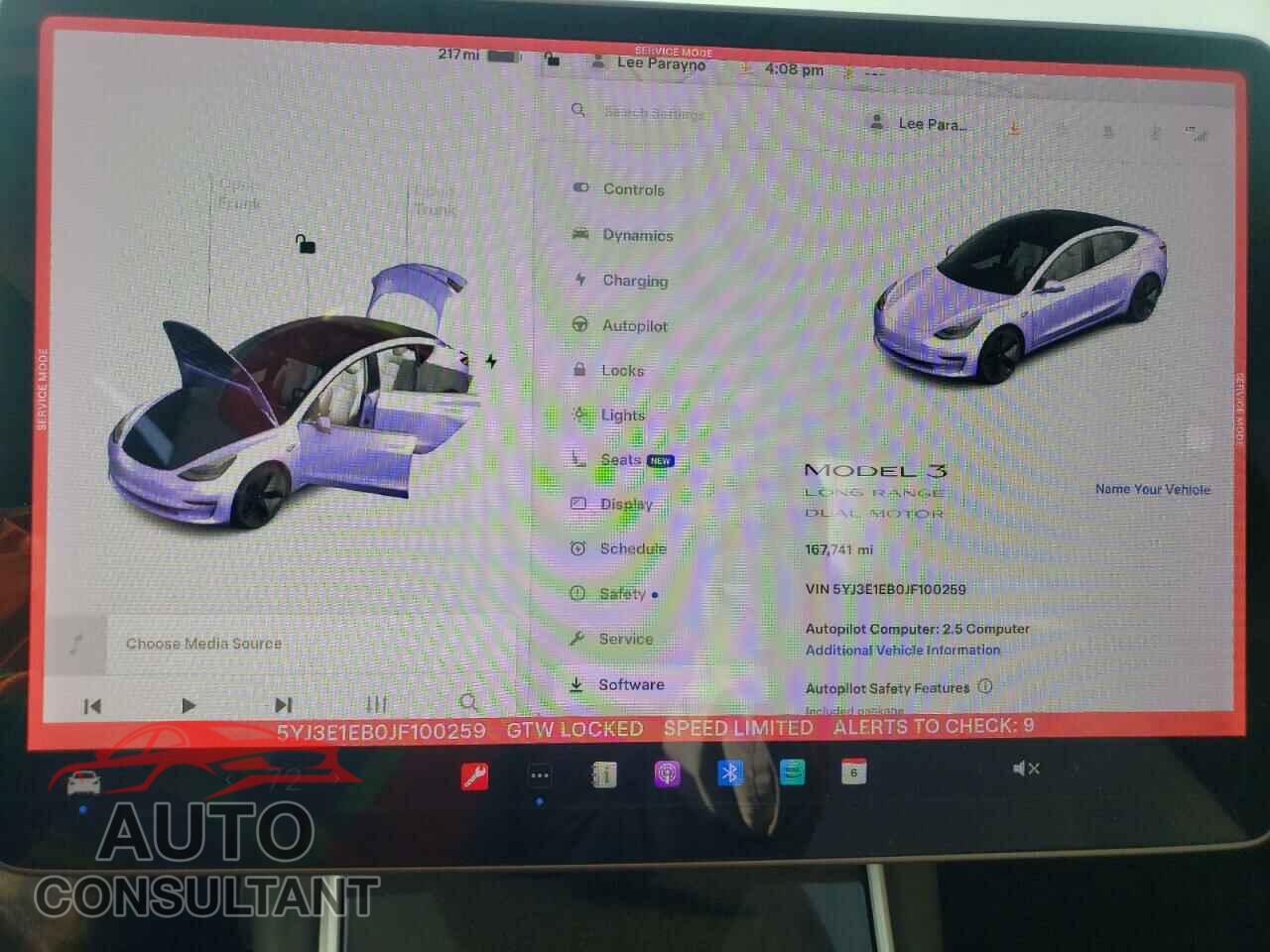 TESLA MODEL 3 2018 - 5YJ3E1EB0JF100259