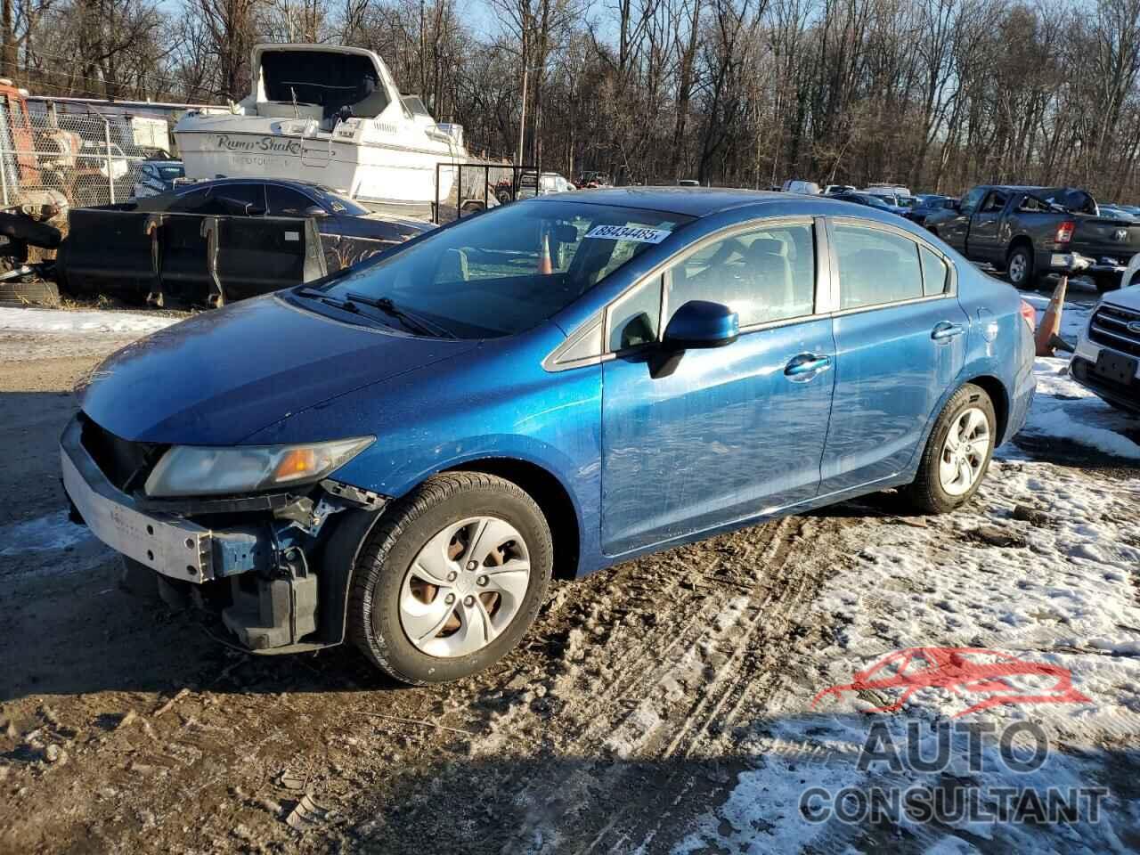 HONDA CIVIC 2013 - 2HGFB2F54DH503729