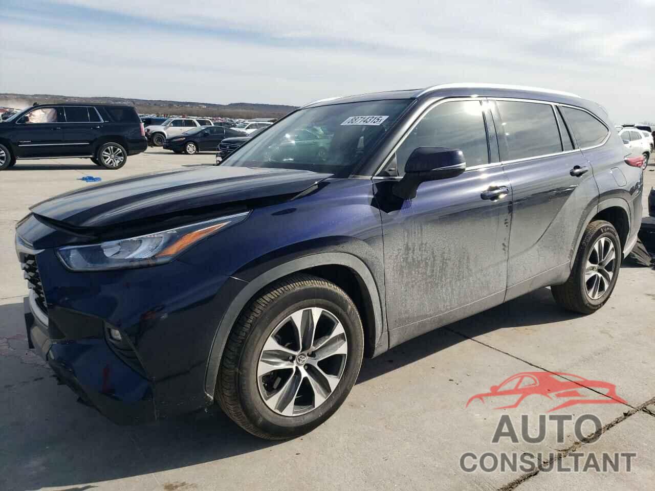 TOYOTA HIGHLANDER 2020 - 5TDGZRAH0LS002958