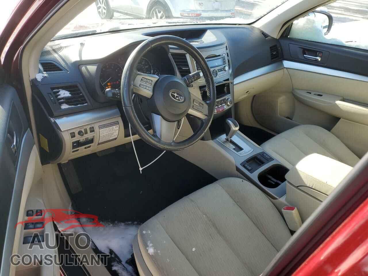 SUBARU OUTBACK 2011 - 4S4BRBGC8B3395956