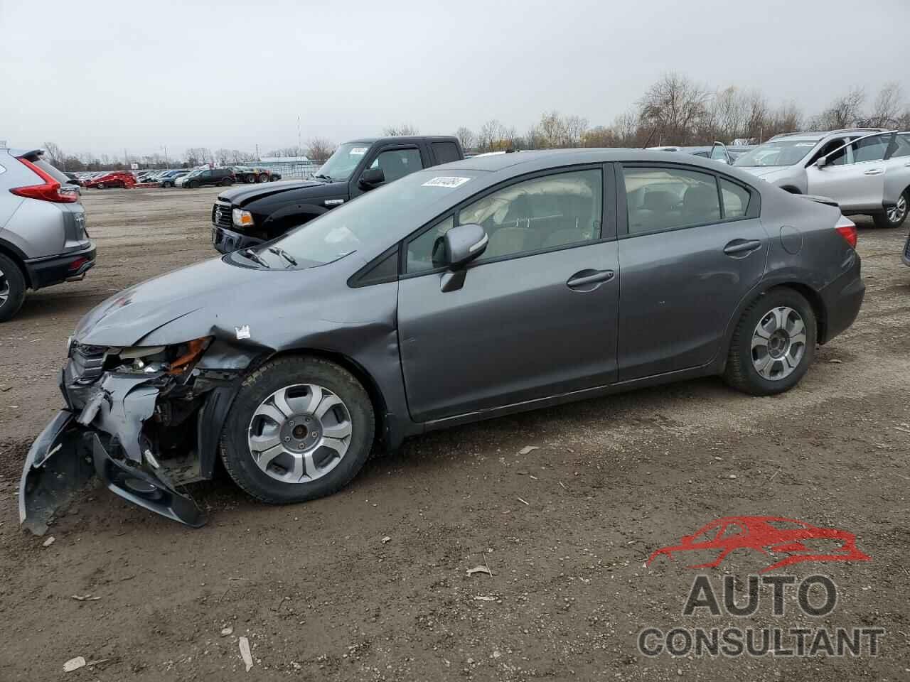 HONDA CIVIC 2012 - JHMFB4F24CS800327