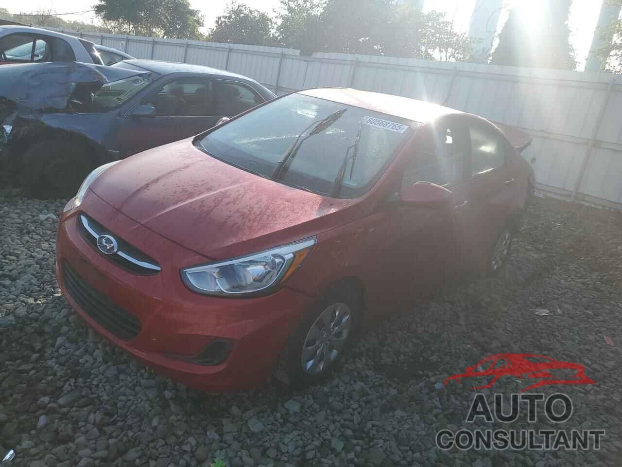 HYUNDAI ACCENT 2016 - KMHCT4AE7GU995087