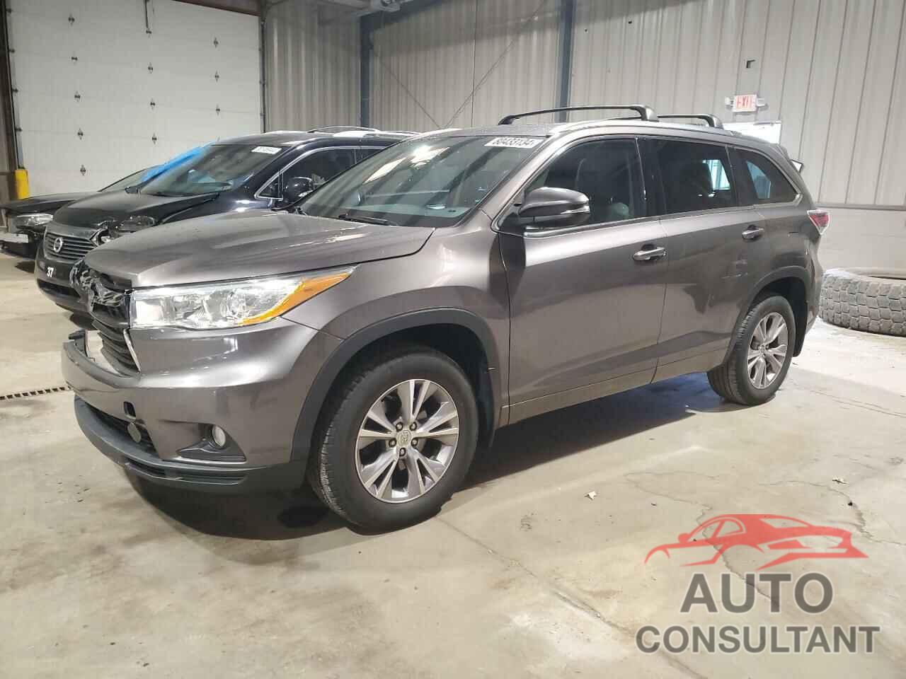 TOYOTA HIGHLANDER 2014 - 5TDKKRFH1ES028799