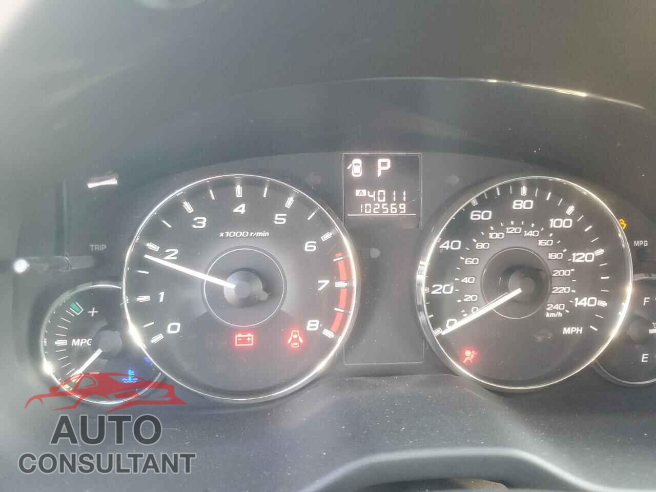 SUBARU OUTBACK 2011 - 4S4BRBCC2B3365633