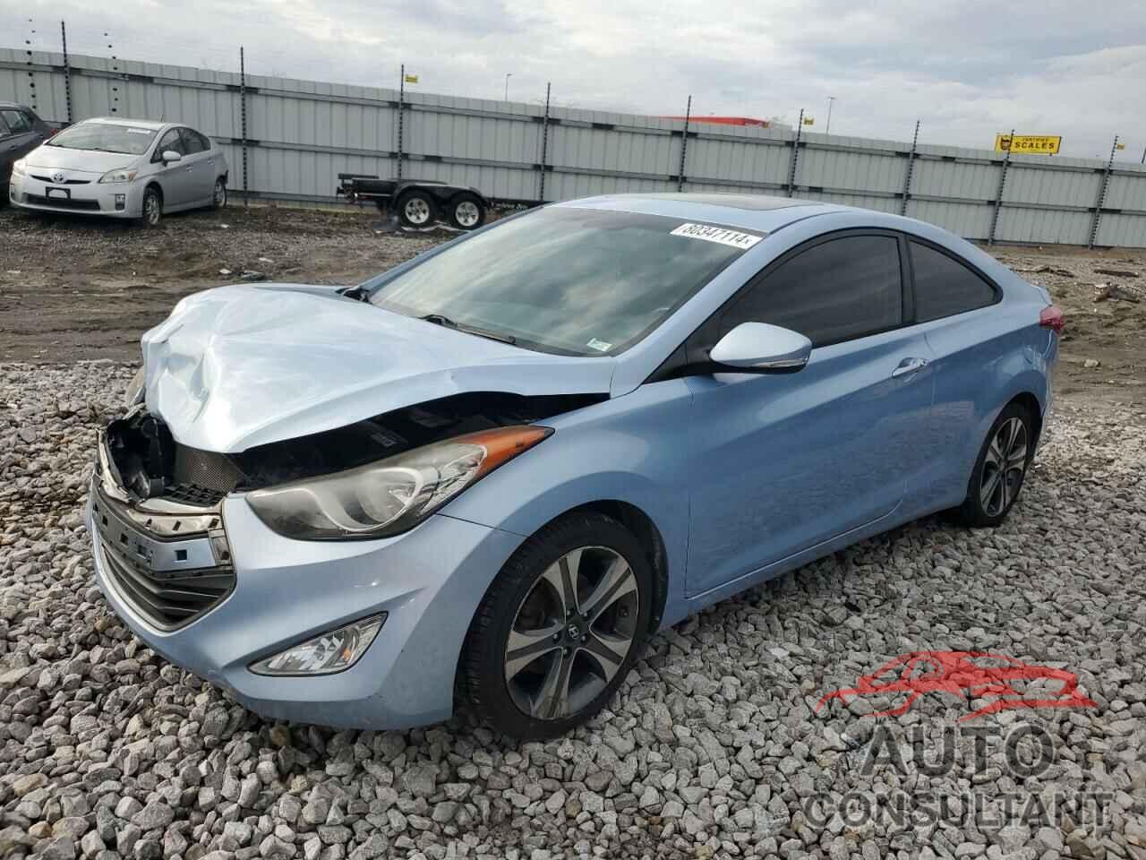 HYUNDAI ELANTRA 2013 - KMHDH6AE4DU006143