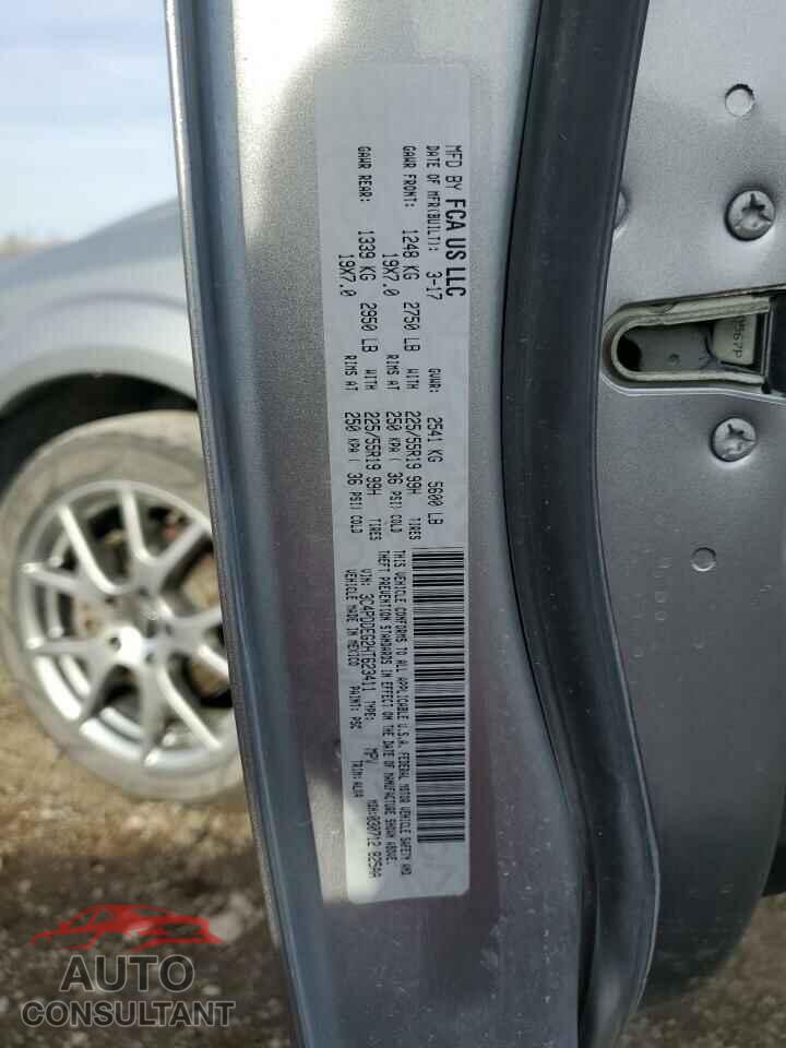 DODGE JOURNEY 2017 - 3C4PDDEG2HT623411