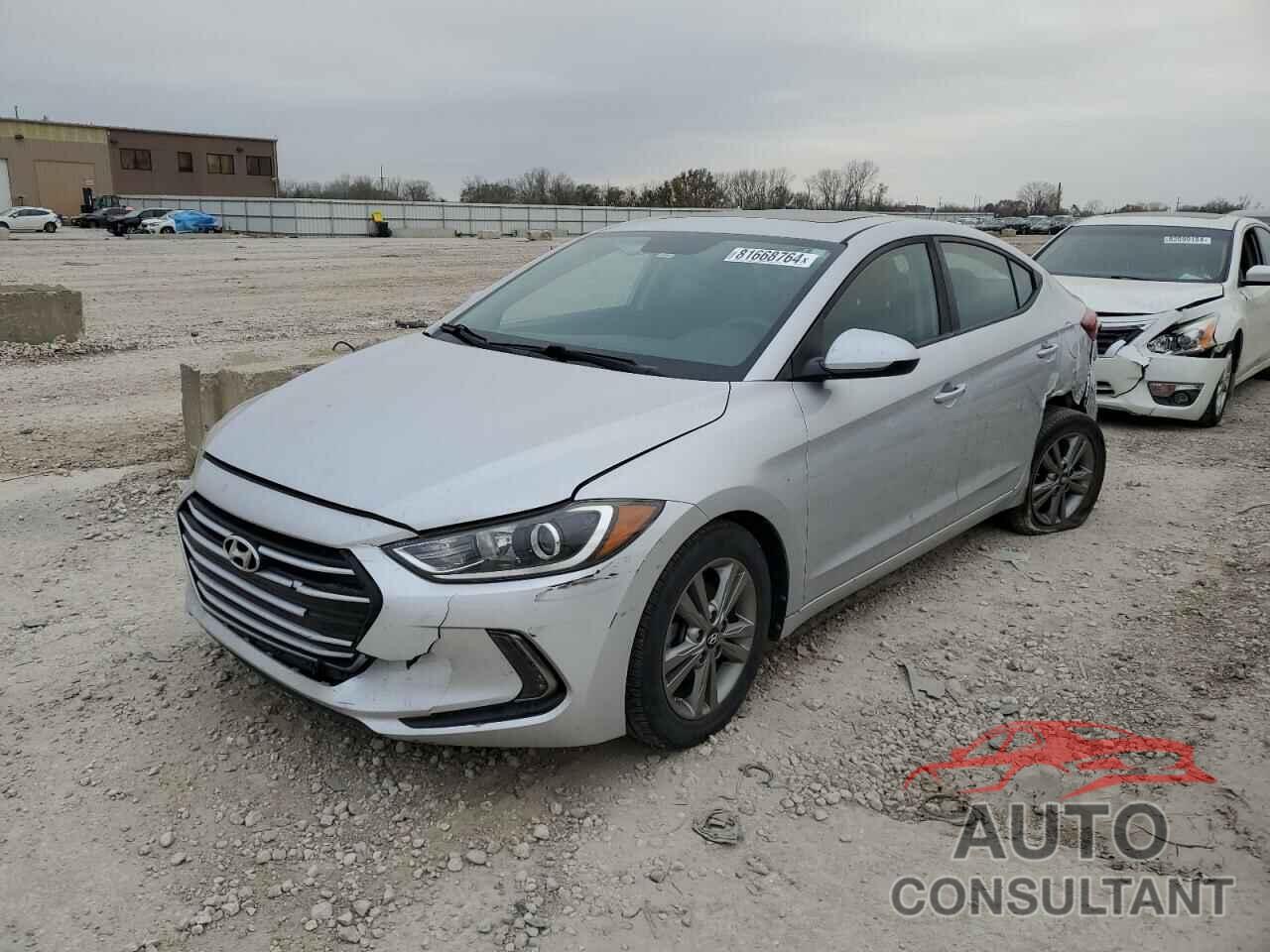 HYUNDAI ELANTRA 2017 - KMHD84LF0HU361326