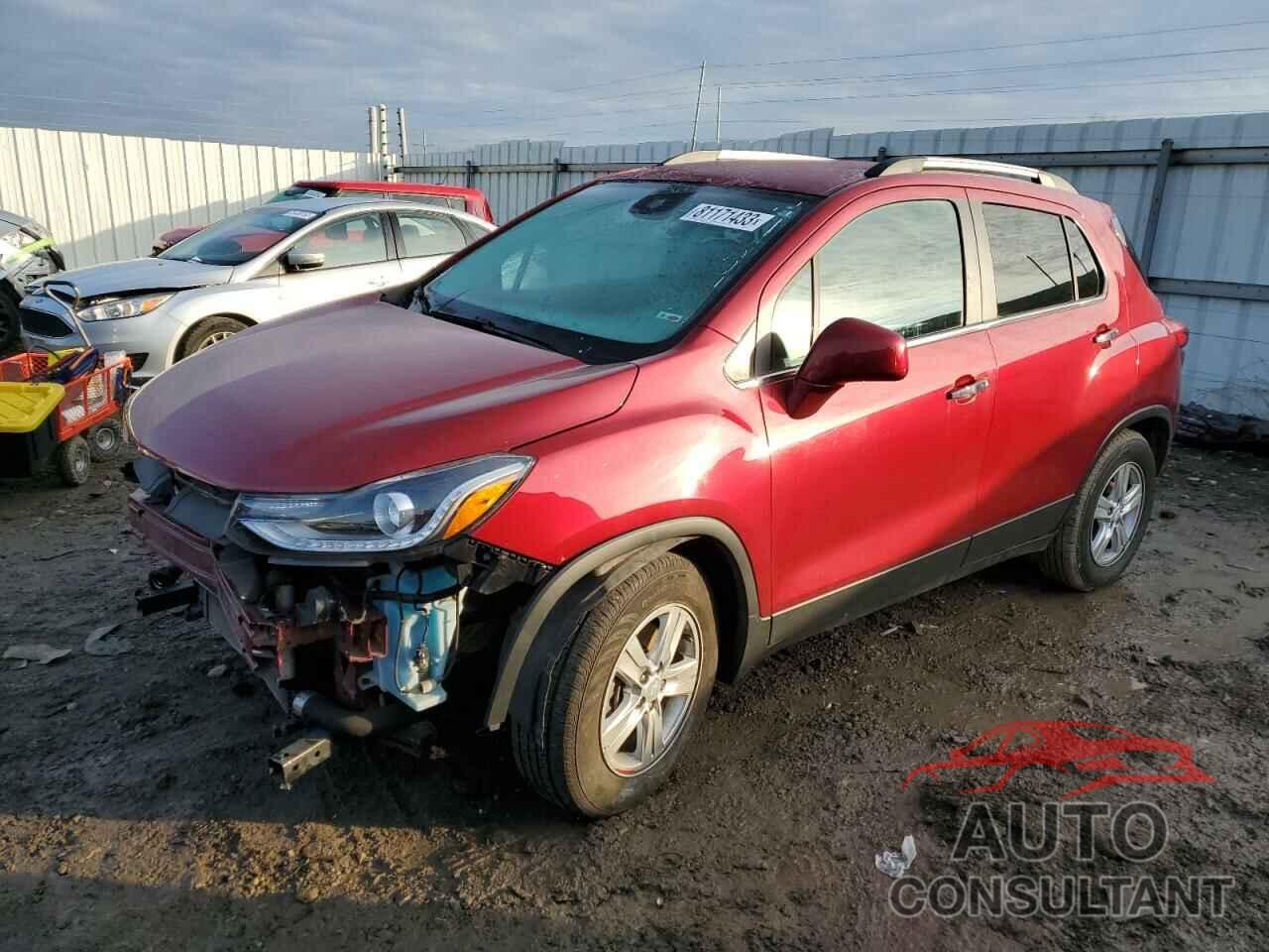 CHEVROLET TRAX 2019 - 3GNCJLSB7KL404727