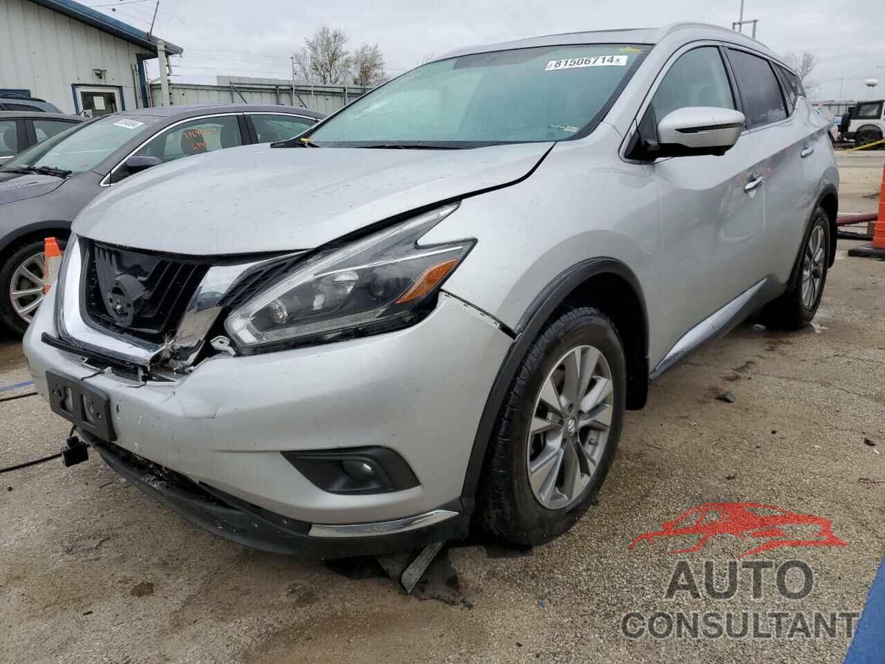 NISSAN MURANO 2018 - 5N1AZ2MH5JN129311