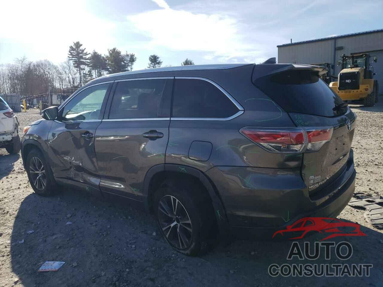 TOYOTA HIGHLANDER 2016 - 5TDJKRFH3GS307847