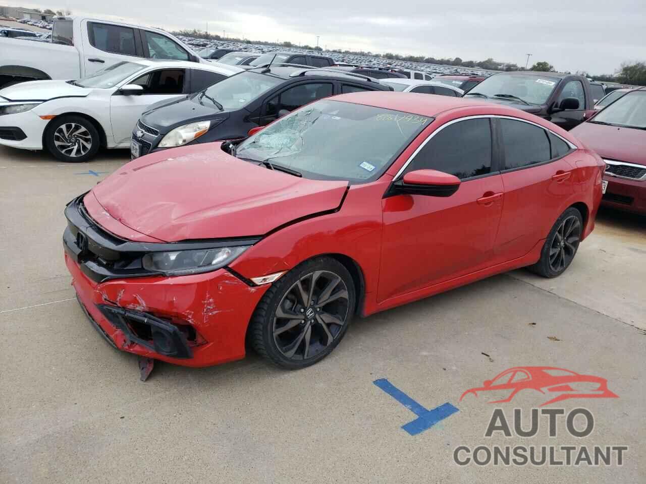 HONDA CIVIC 2020 - 2HGFC2F82LH564731