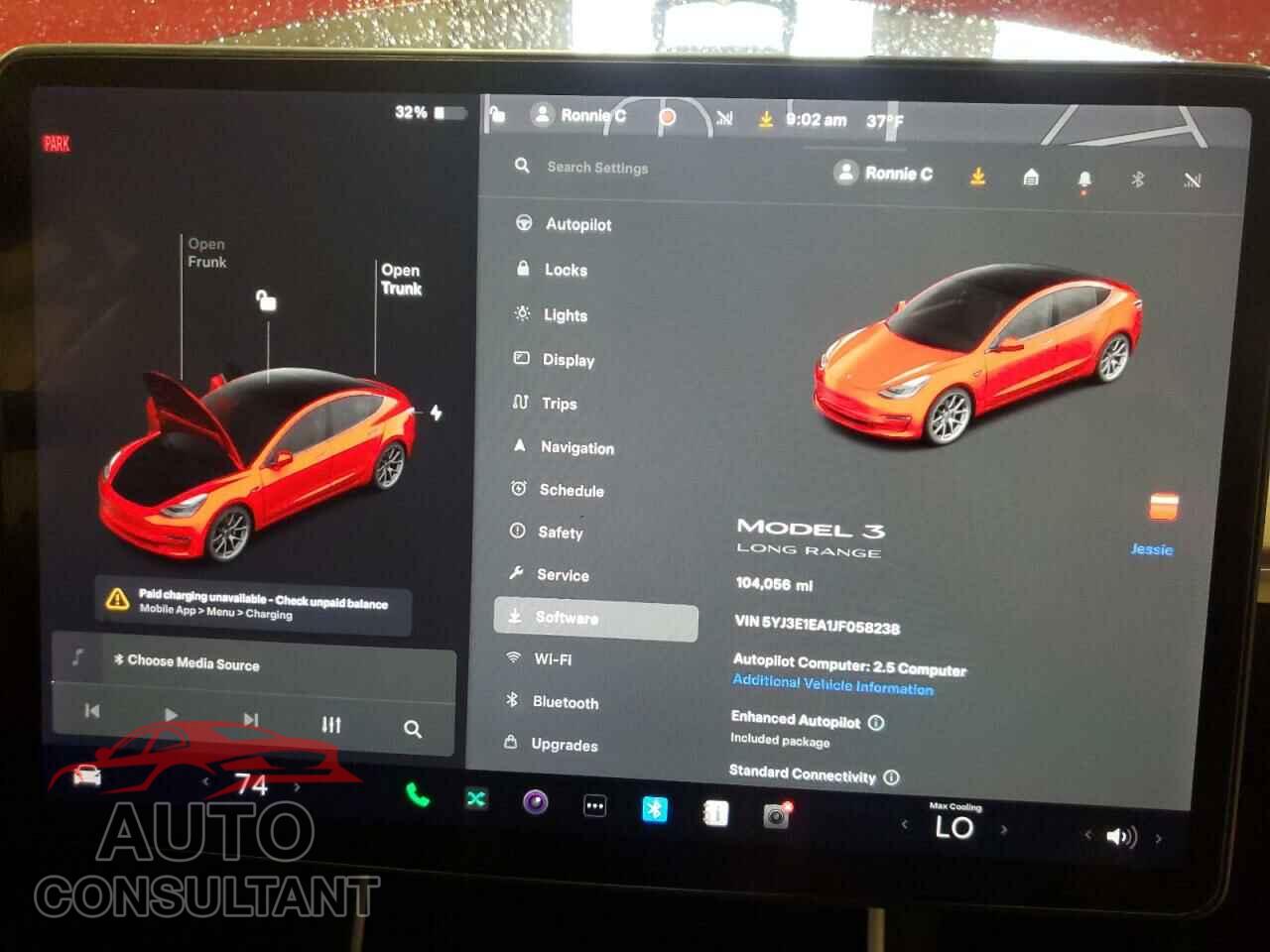 TESLA MODEL 3 2018 - 5YJ3E1EA1JF058238