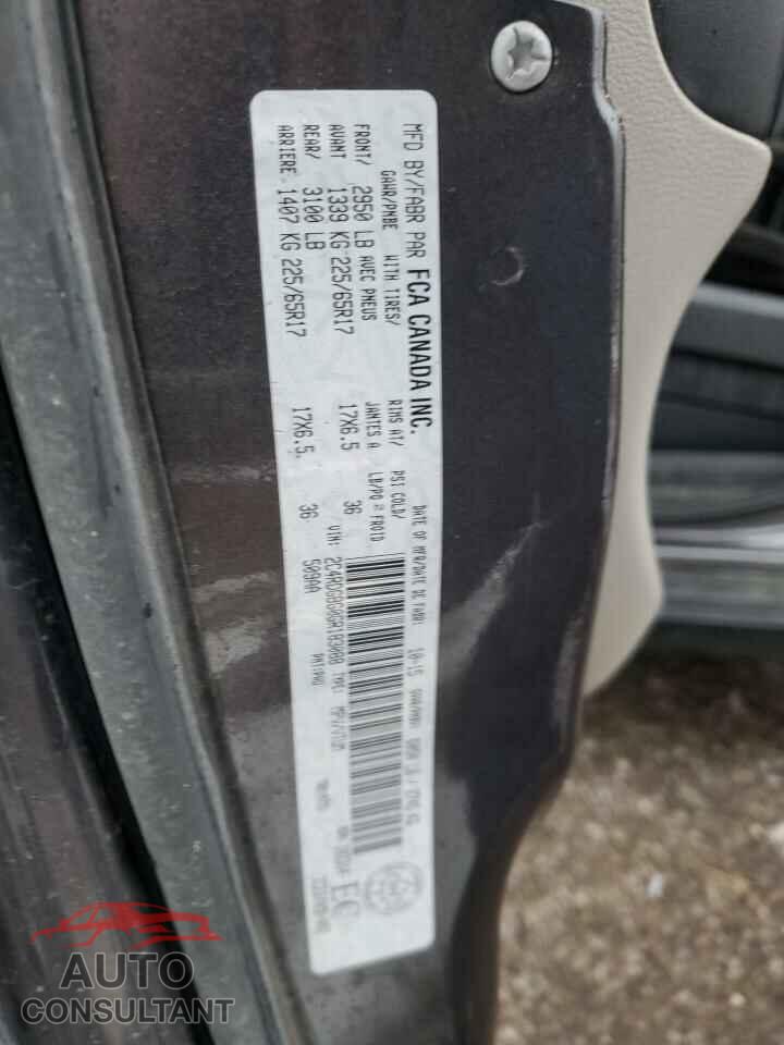 DODGE CARAVAN 2016 - 2C4RDGBG0GR183088