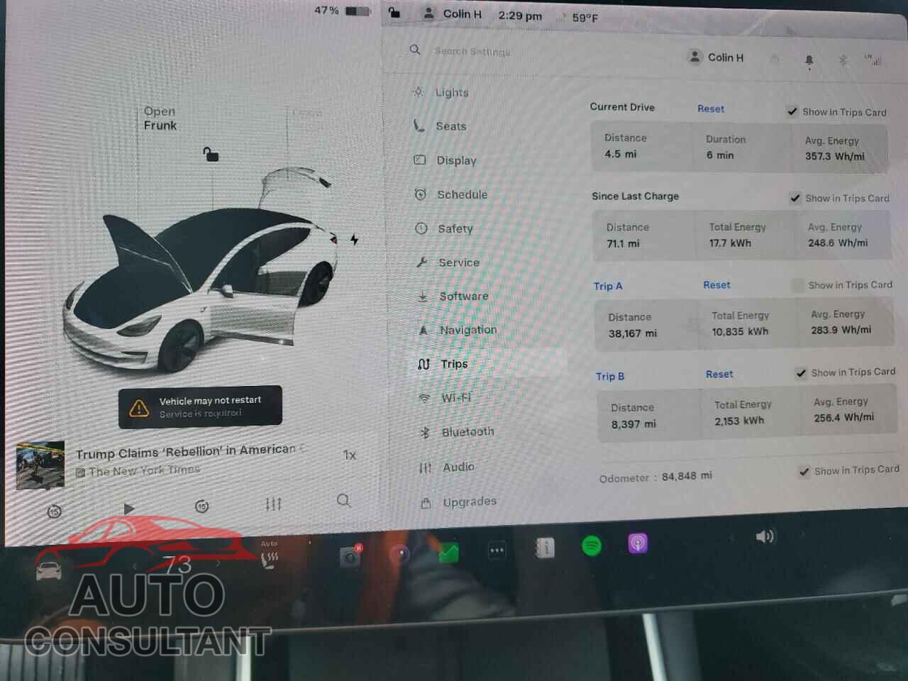 TESLA MODEL 3 2018 - 5YJ3E1EBXJF128828