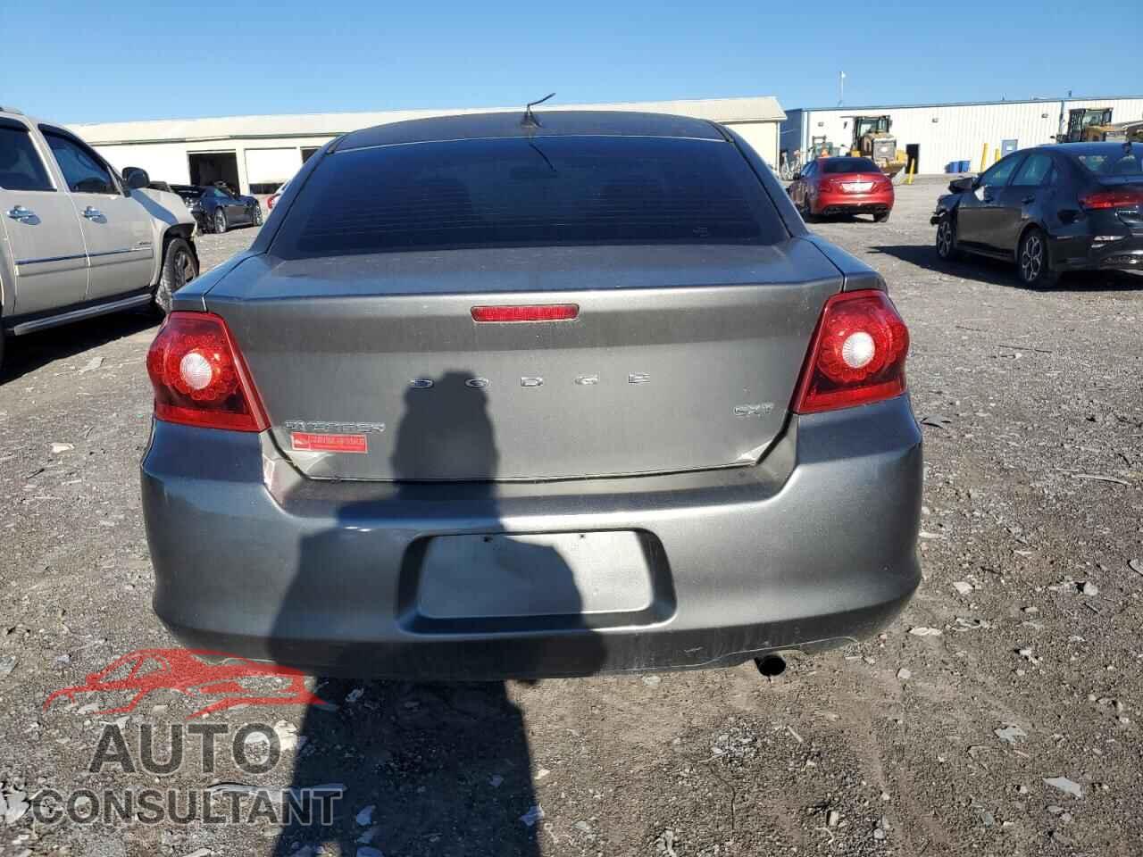 DODGE AVENGER 2012 - 1C3CDZCB2CN237149