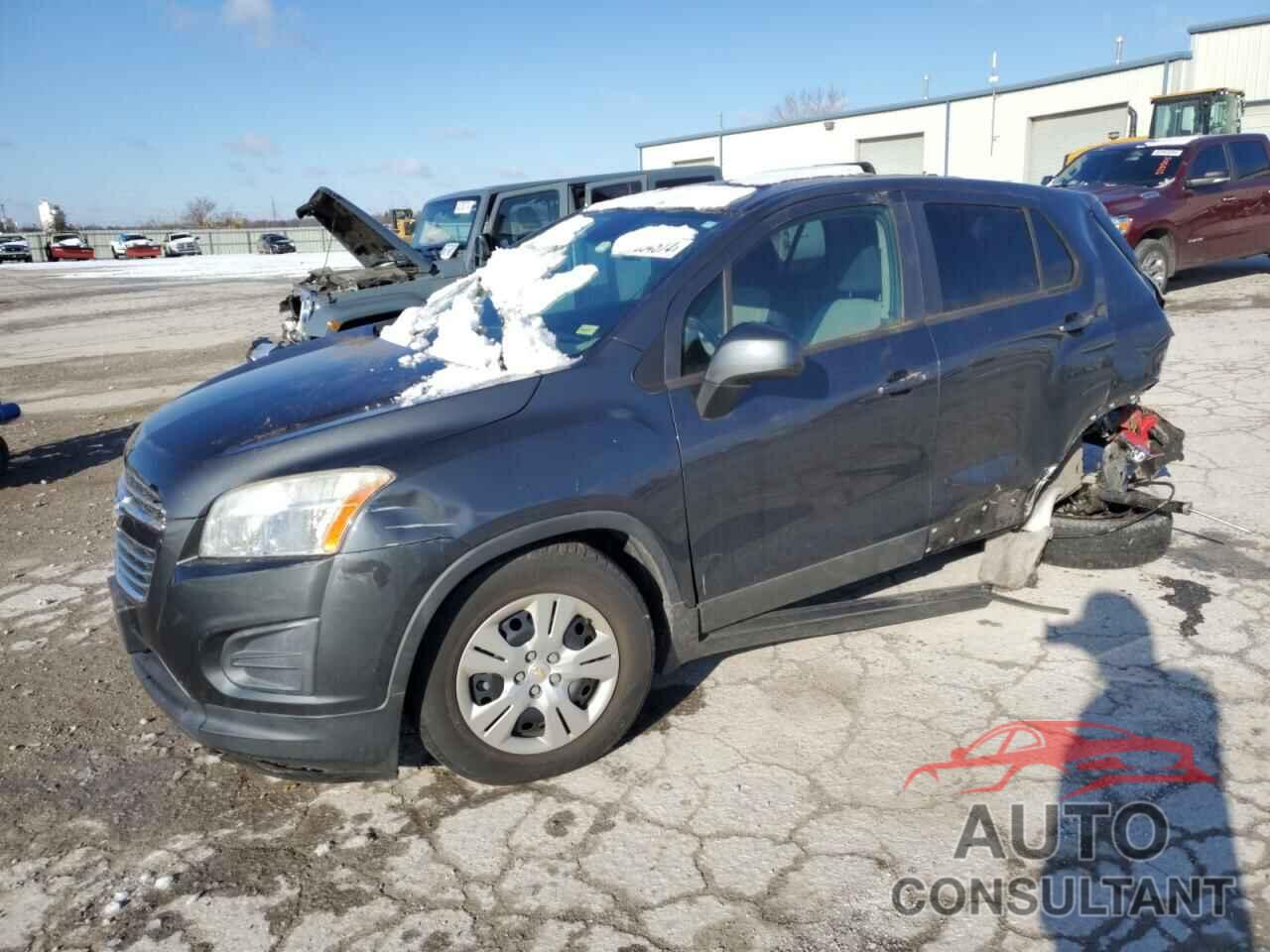 CHEVROLET TRAX 2016 - 3GNCJKSB3GL171012