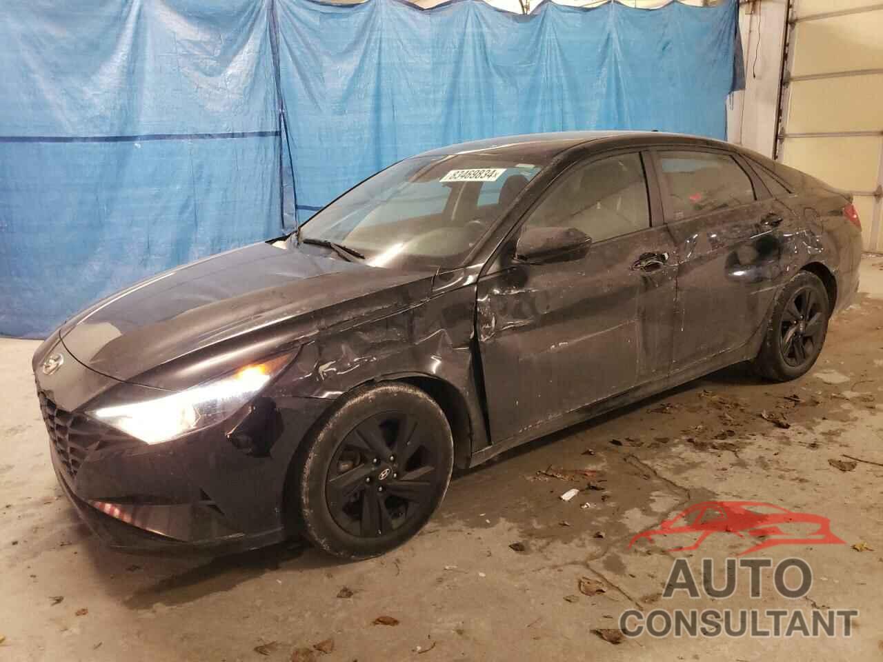 HYUNDAI ELANTRA 2022 - KMHLM4AG3NU242880