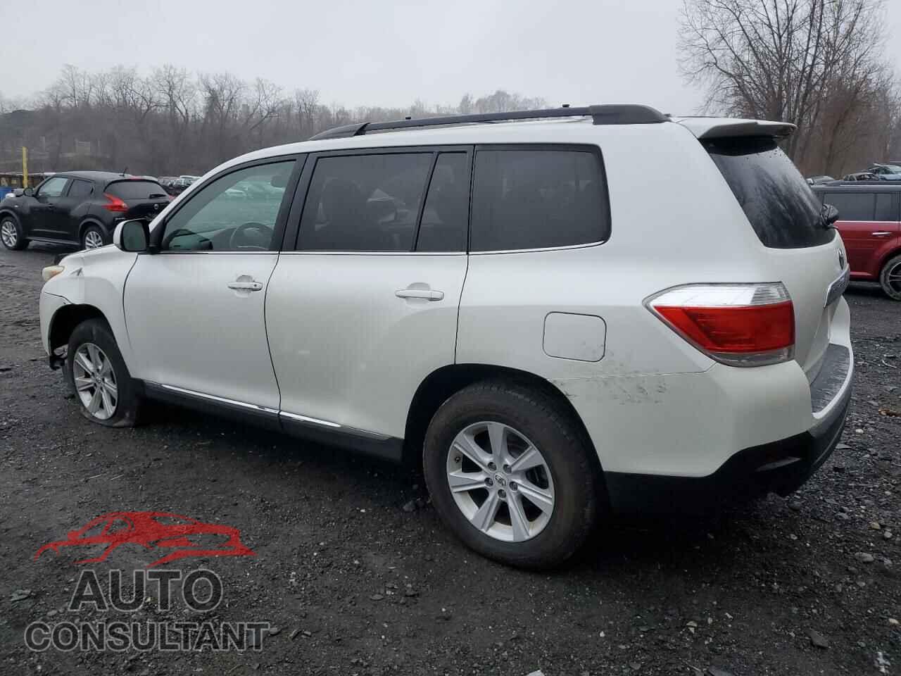 TOYOTA HIGHLANDER 2012 - 5TDBK3EH3CS100680