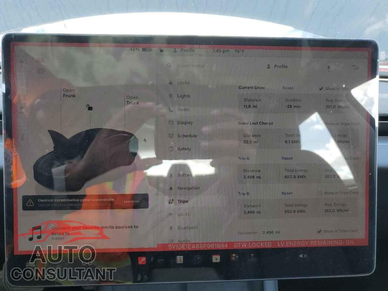 TESLA MODEL 3 2025 - 5YJ3E1EA8SF961844