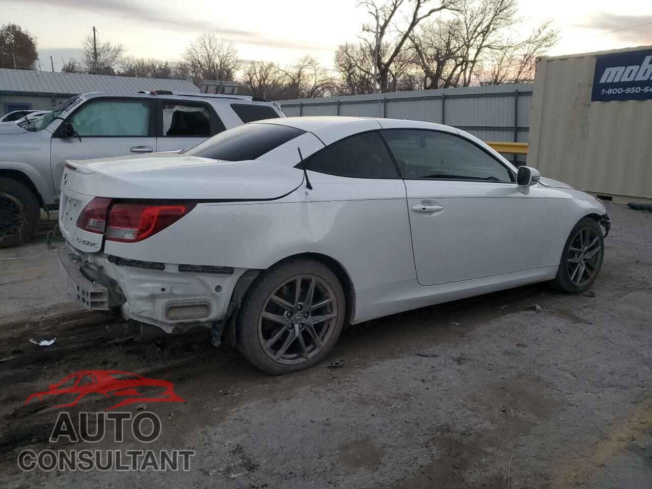 LEXUS IS 2011 - JTHFE2C24B2506666