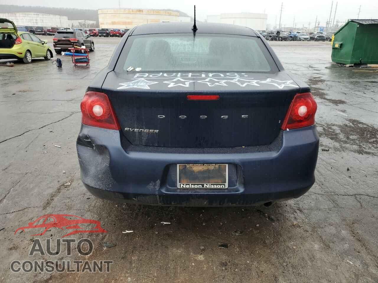 DODGE AVENGER 2013 - 1C3CDZAB5DN729744
