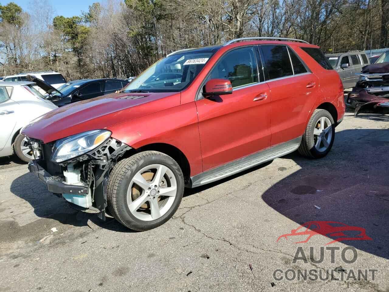 MERCEDES-BENZ GLE-CLASS 2016 - 4JGDA5JBXGA760707