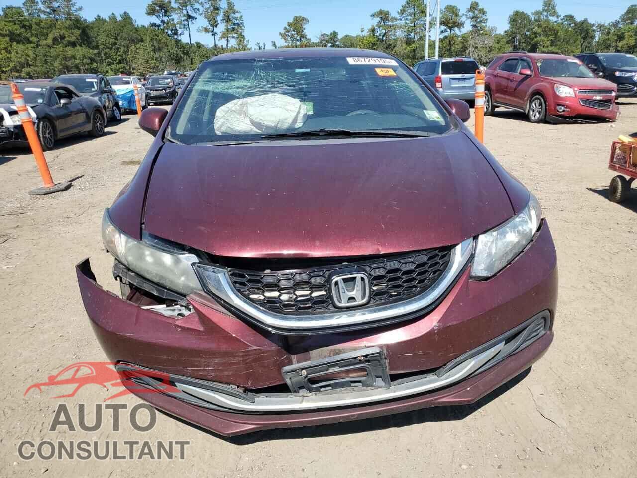 HONDA CIVIC 2013 - 19XFB2F85DE091003