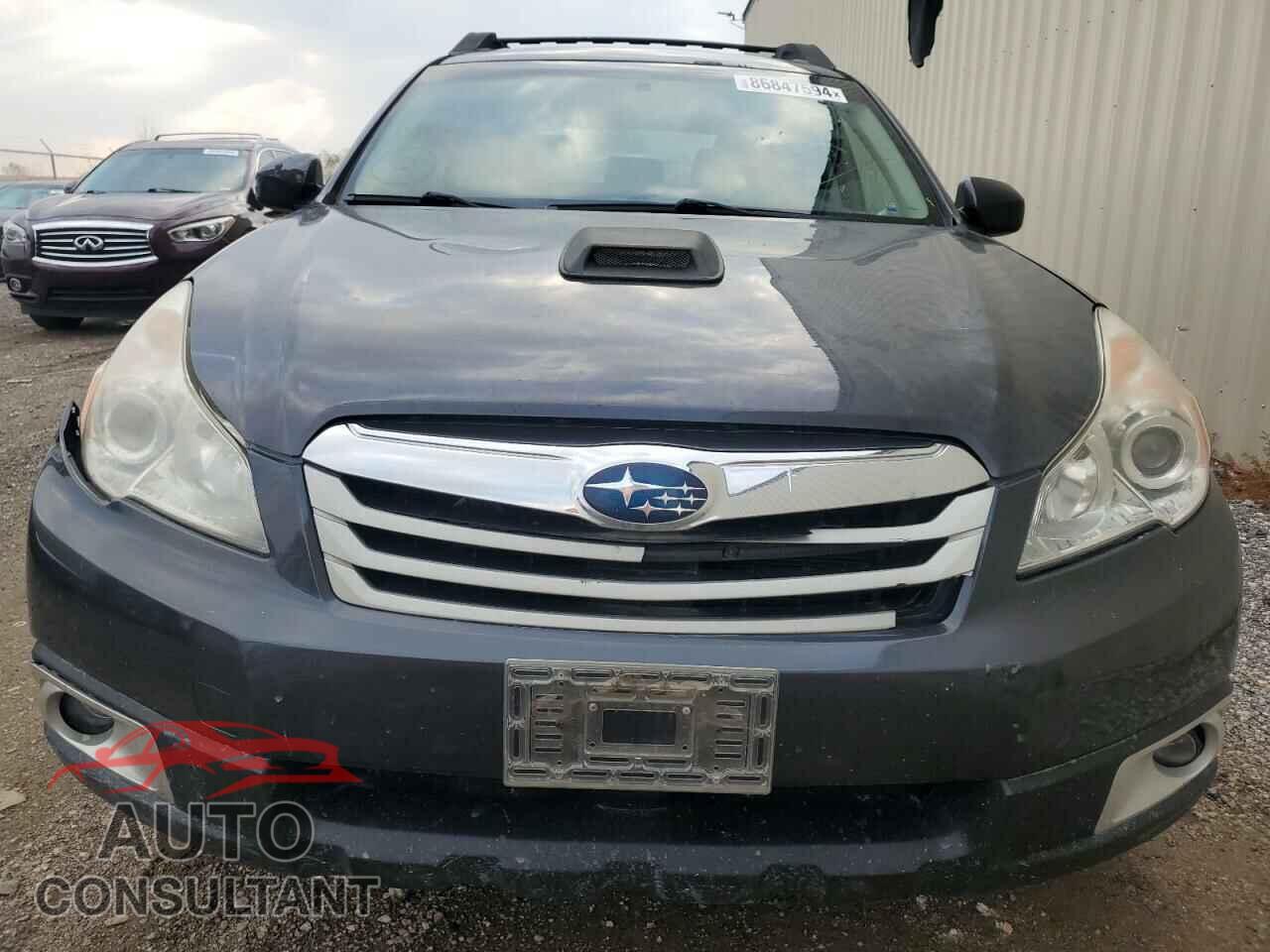 SUBARU OUTBACK 2011 - 4S4BRELC4B2381579