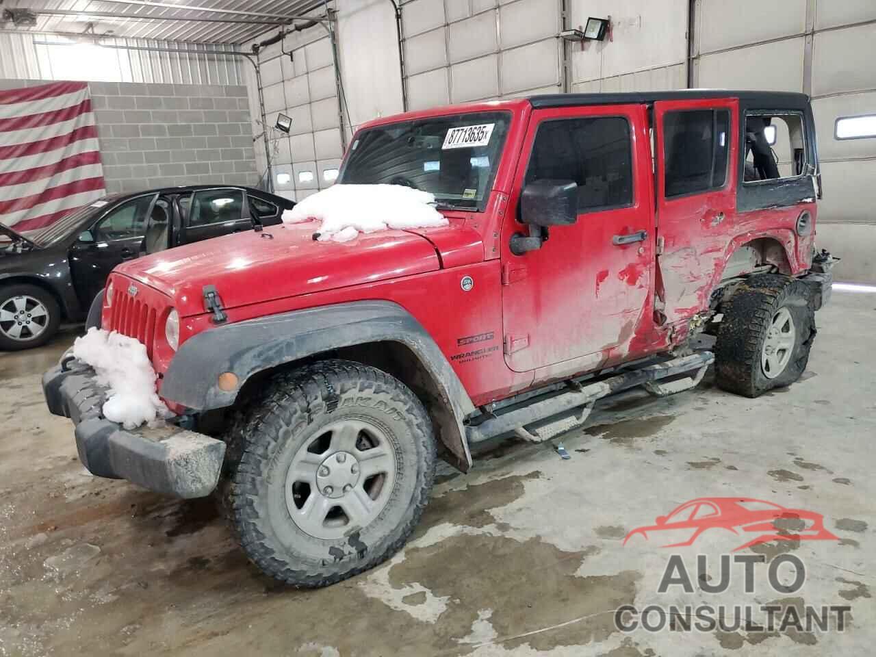 JEEP WRANGLER 2016 - 1C4BJWKG4GL277259