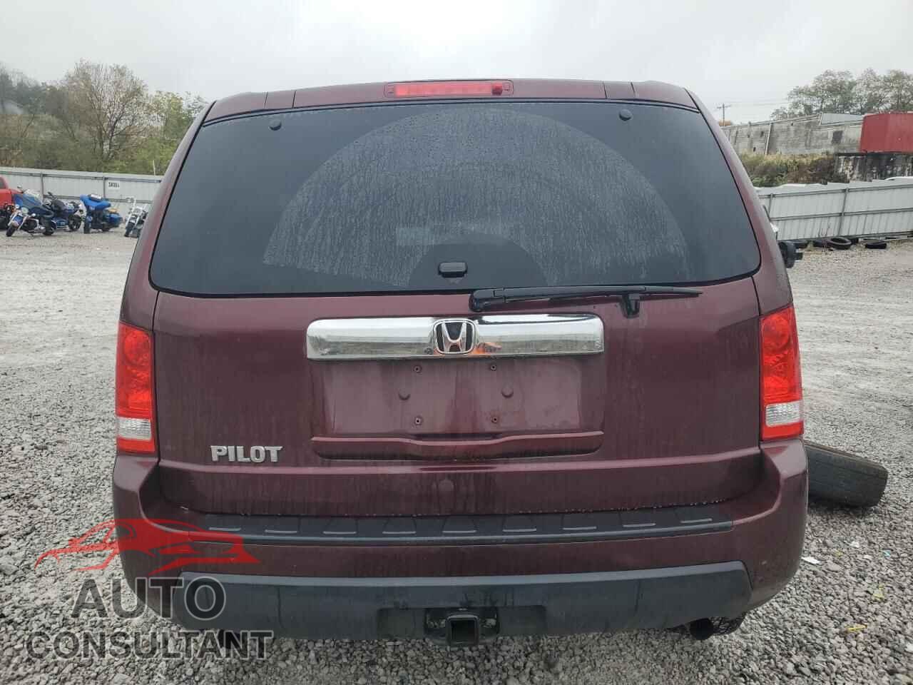 HONDA PILOT 2011 - 5FNYF3H29BB016145