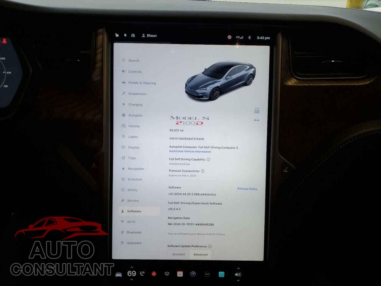 TESLA MODEL S 2018 - 5YJSA1E49JF275456