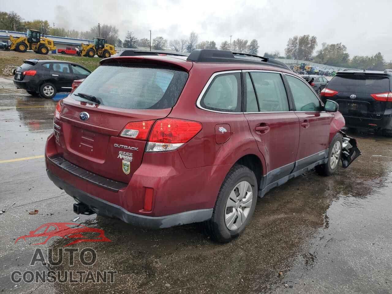 SUBARU OUTBACK 2011 - 4S4BRBAC4B3359254