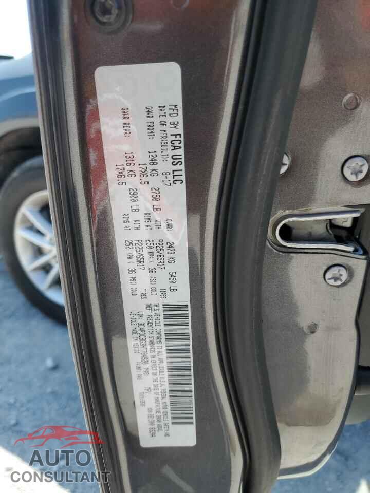 DODGE JOURNEY 2017 - 3C4PDCBG3HT704920