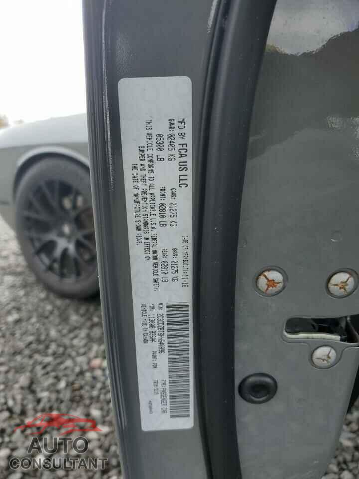 DODGE CHALLENGER 2017 - 2C3CDZBT6HH540896