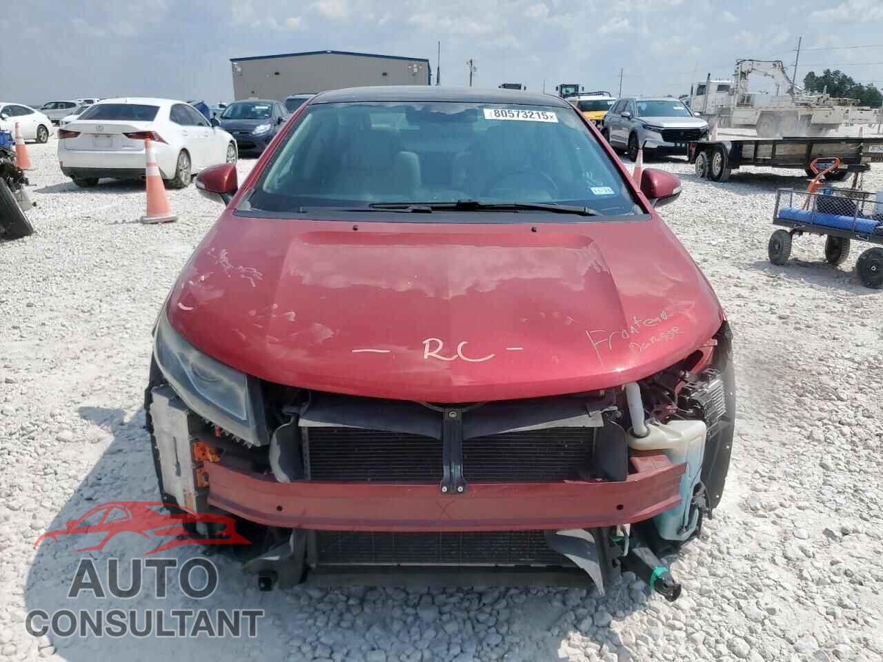 CHEVROLET VOLT 2012 - 1G1RD6E49CU101229