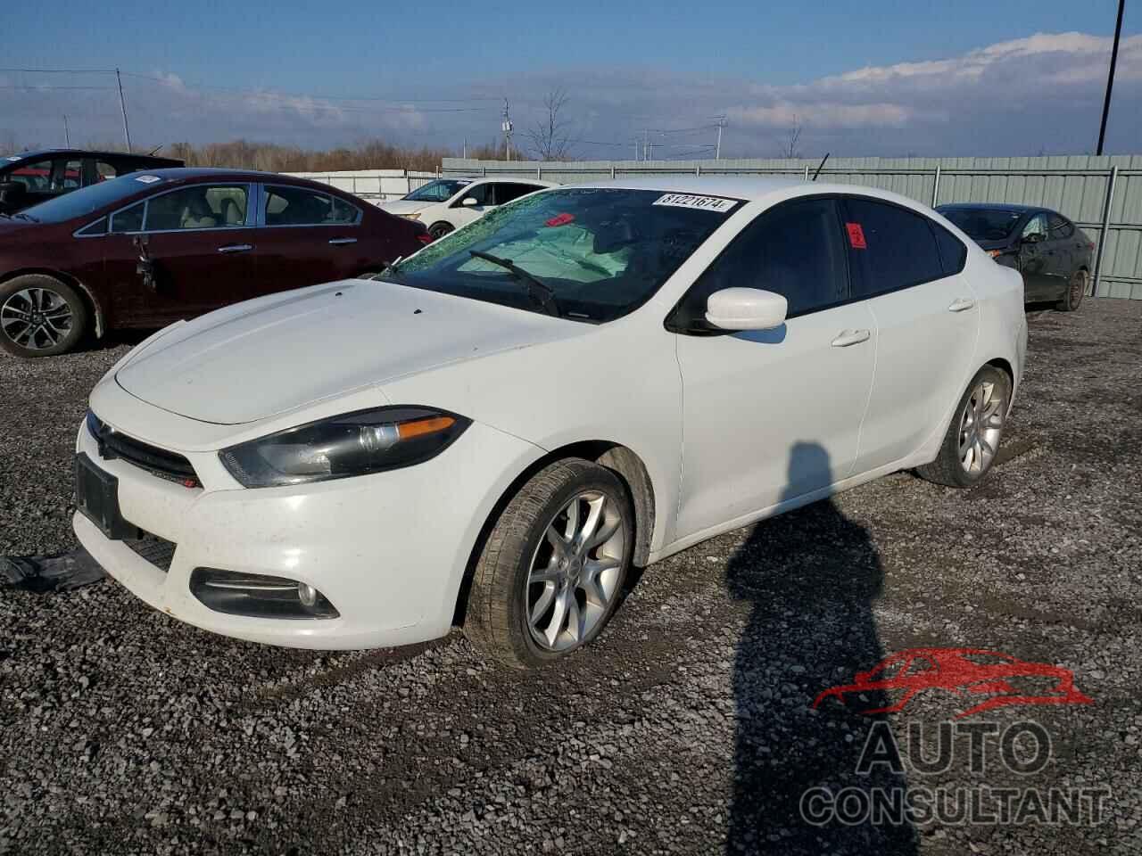 DODGE DART 2013 - 1C3CDFBA8DD291103