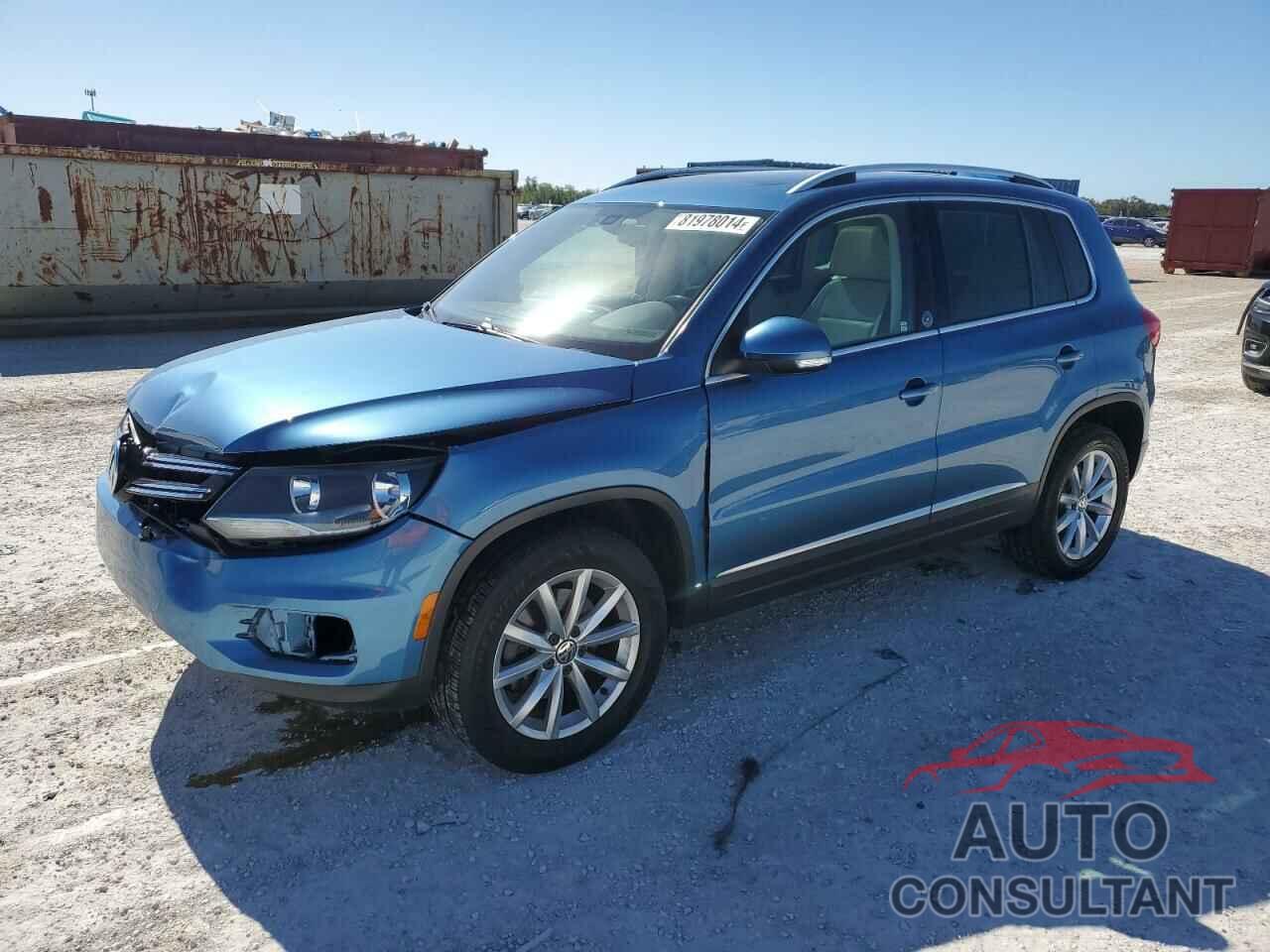 VOLKSWAGEN TIGUAN 2017 - WVGSV7AX8HW513127