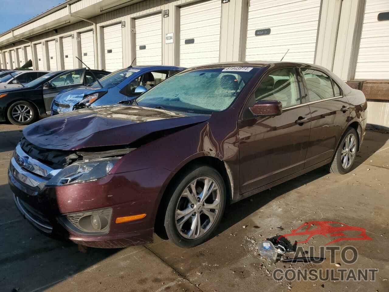 FORD FUSION 2012 - 3FAHP0HGXCR392527