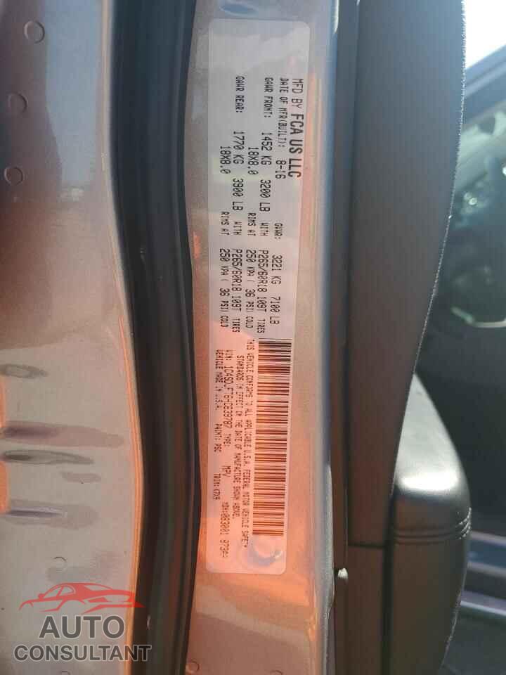 DODGE DURANGO 2017 - 1C4SDJFT6HC639787