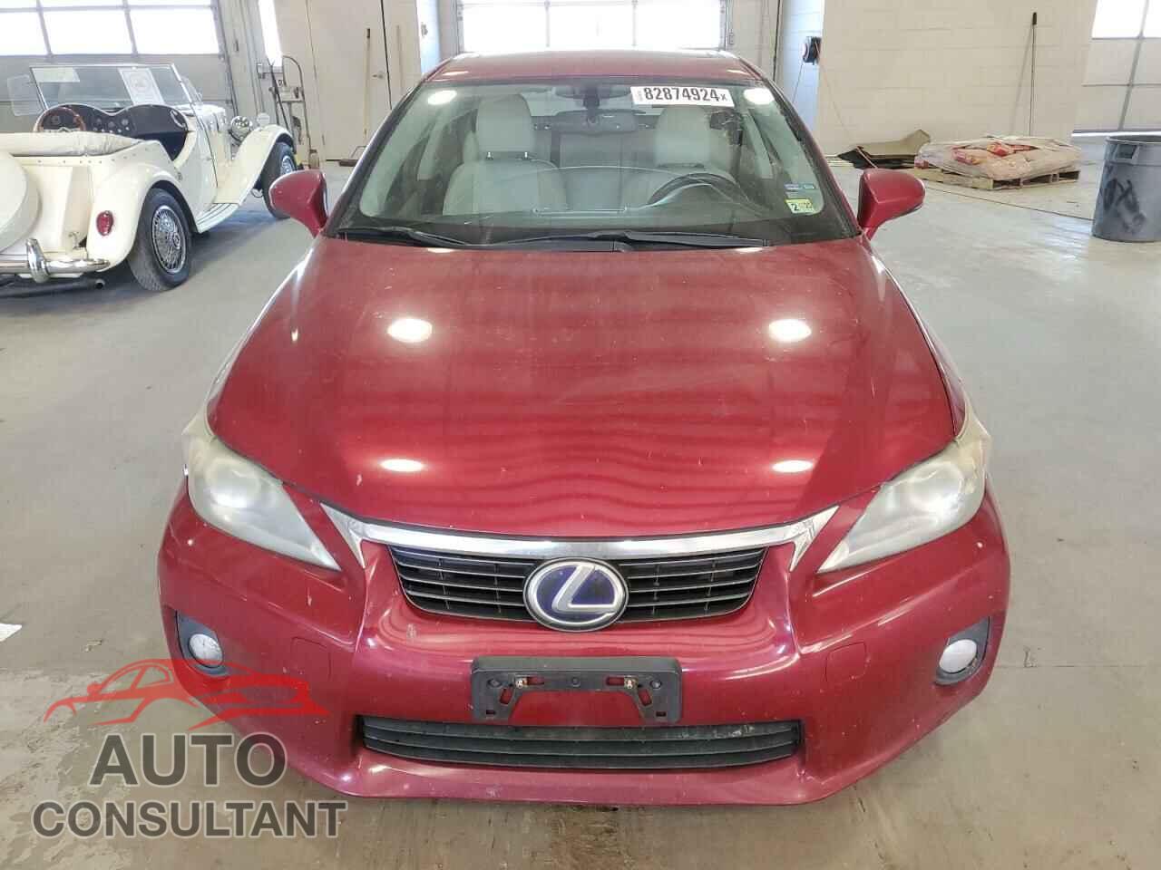 LEXUS CT 200 2012 - JTHKD5BH7C2113593