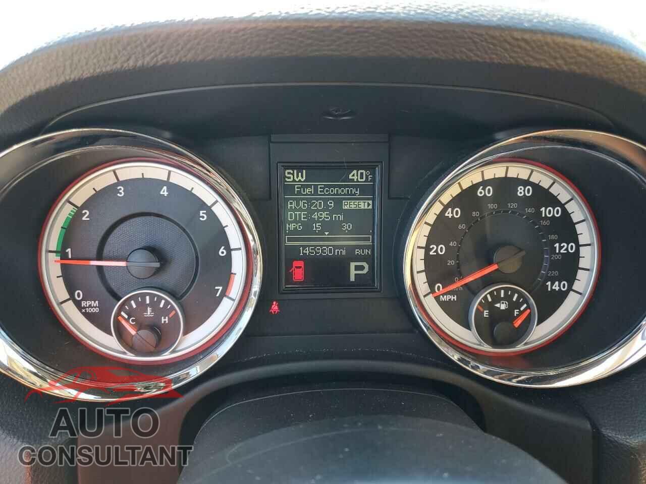 DODGE DURANGO 2012 - 1C4RDHEG5CC130259
