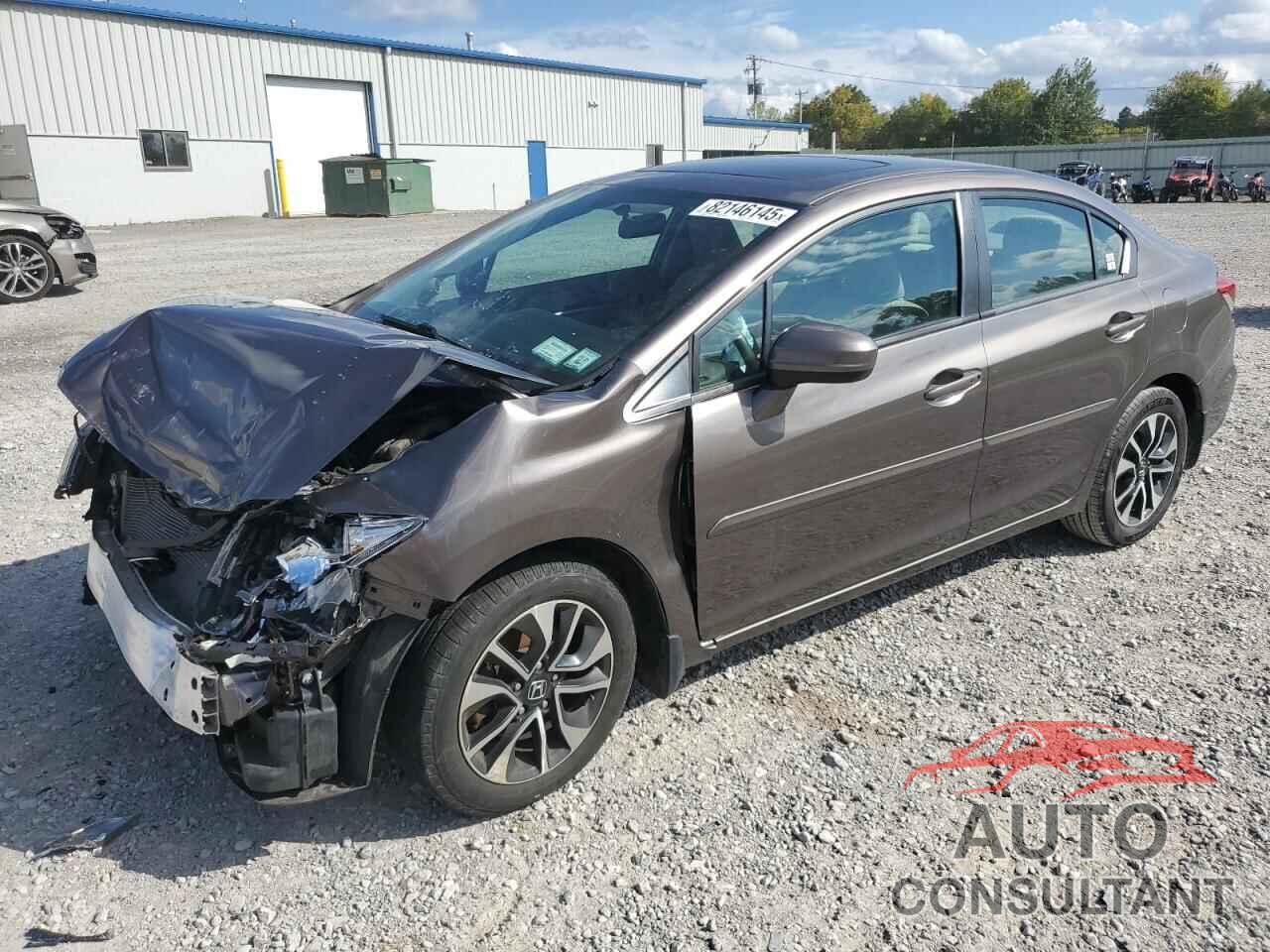 HONDA CIVIC 2015 - 19XFB2F84FE225308