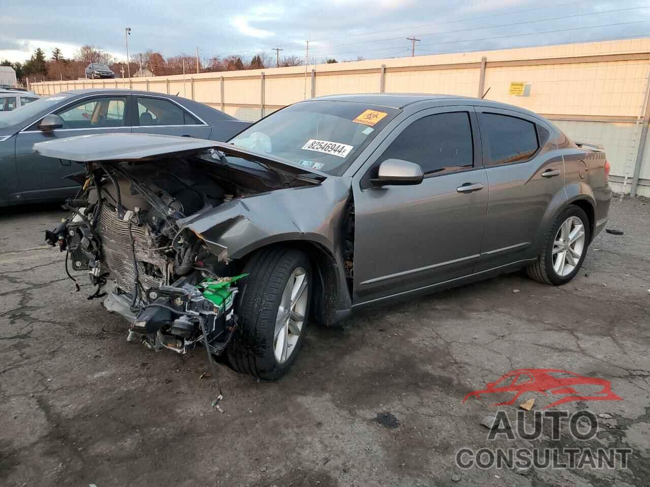 DODGE AVENGER 2012 - 1C3CDZEGXCN310082