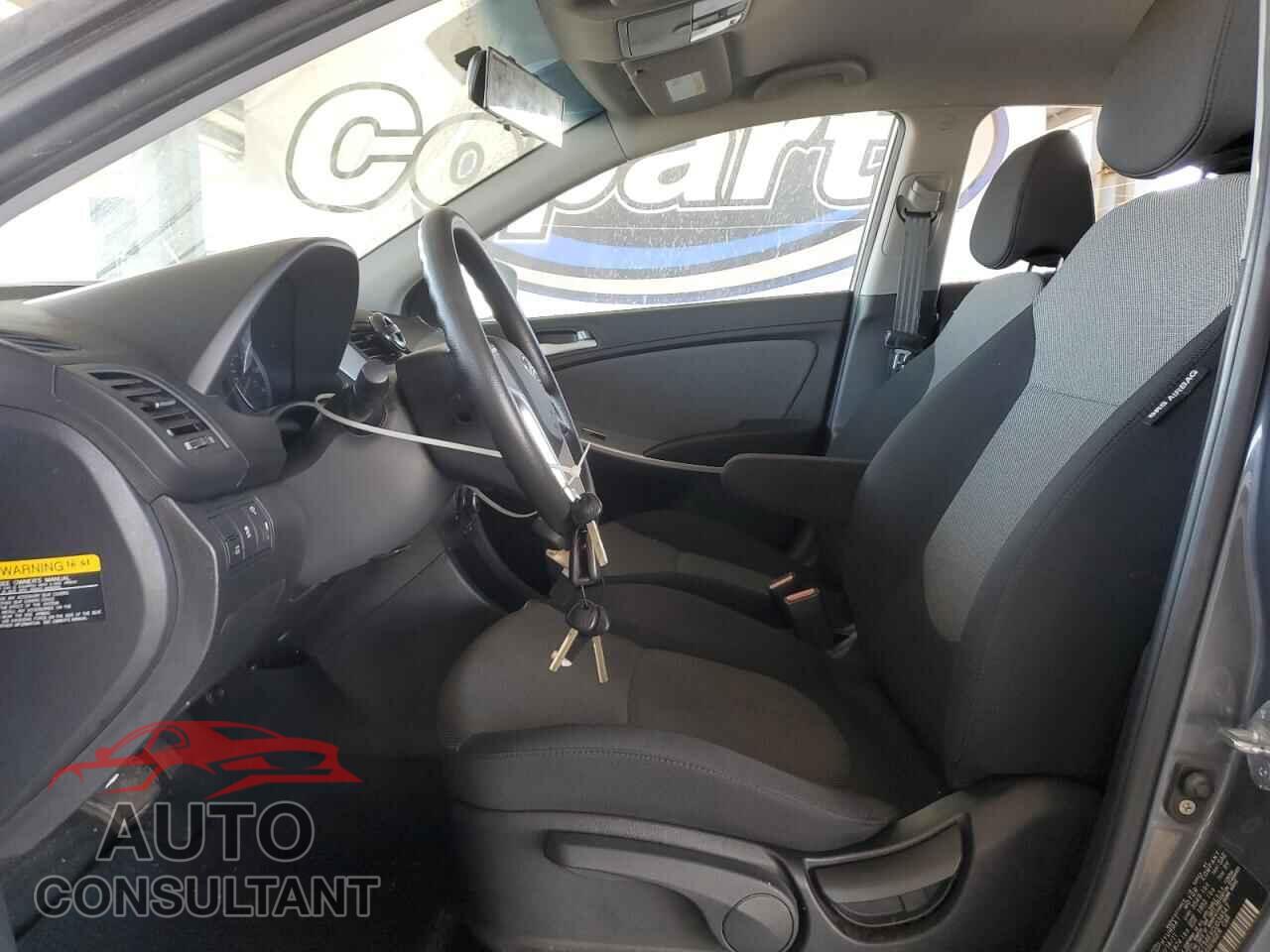 HYUNDAI ACCENT 2012 - KMHCT5AEXCU034547