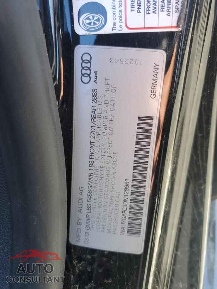 AUDI A7 2013 - WAUYGAFC3DN129961