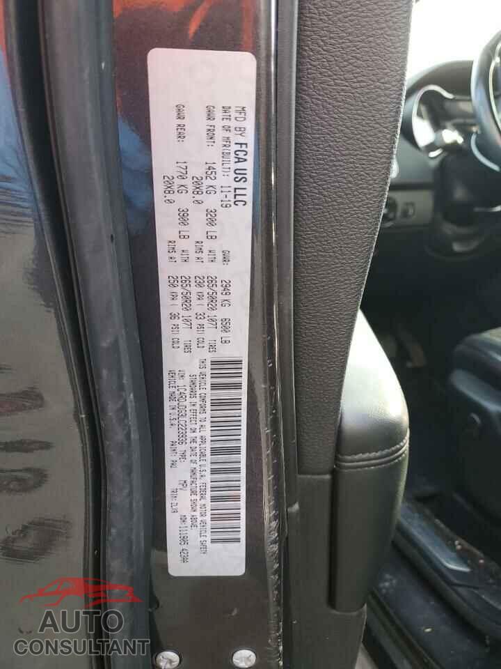 DODGE DURANGO 2020 - 1C4RDJDG3LC223936