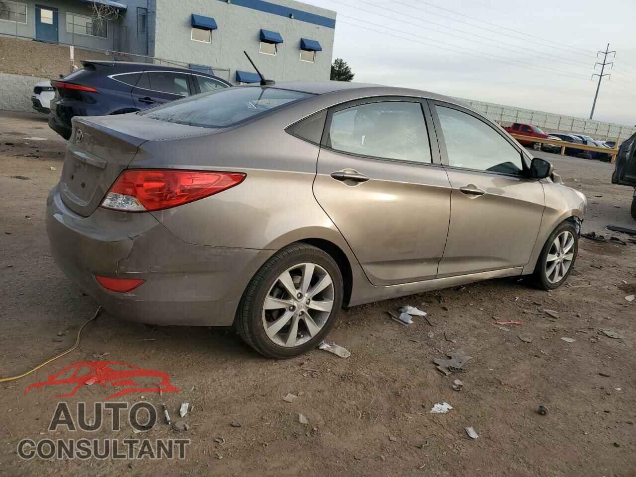 HYUNDAI ACCENT 2013 - KMHCU4AE0DU312509