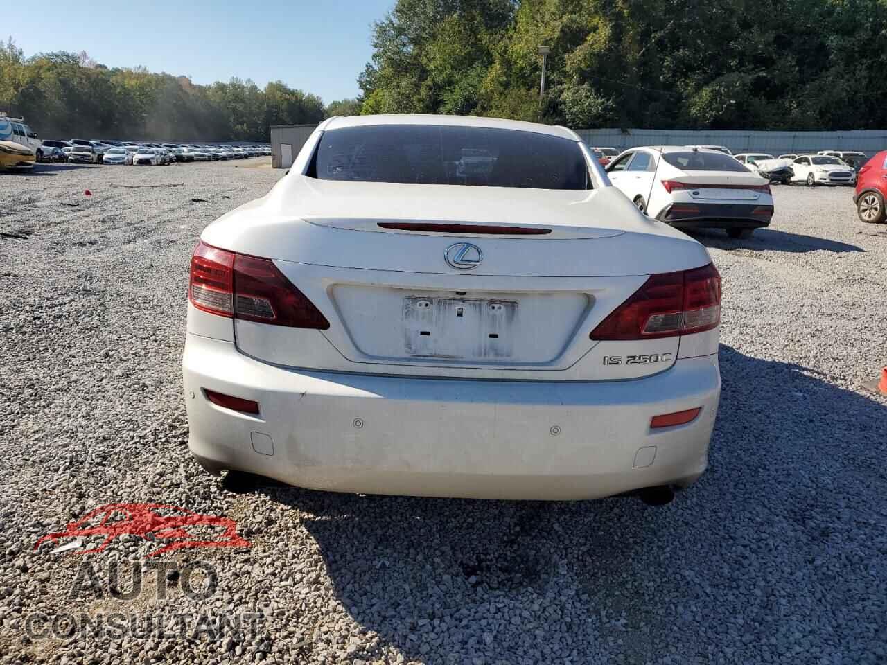 LEXUS IS 2012 - JTHFF2C25C2521479