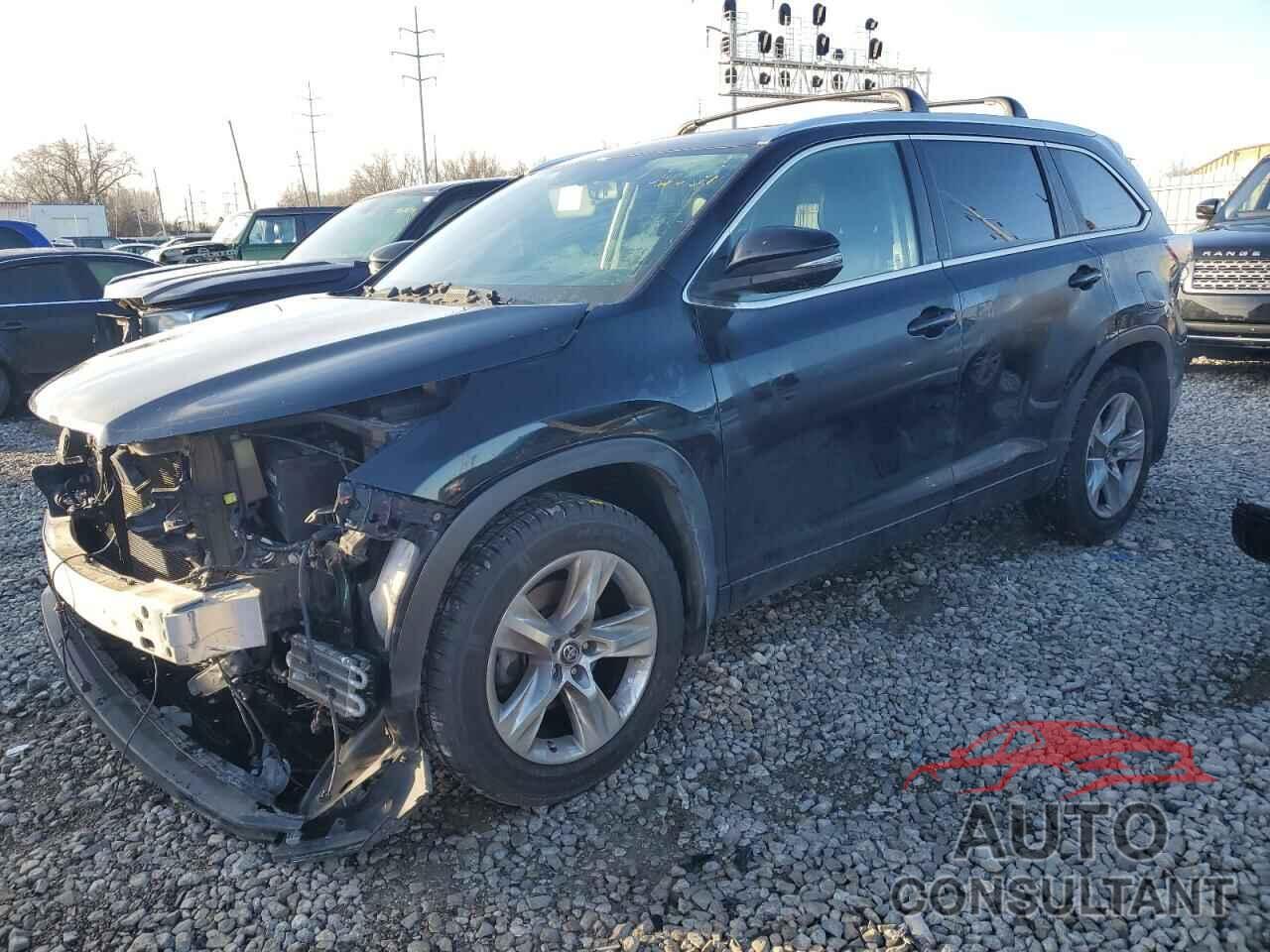 TOYOTA HIGHLANDER 2016 - 5TDDKRFH8GS309171