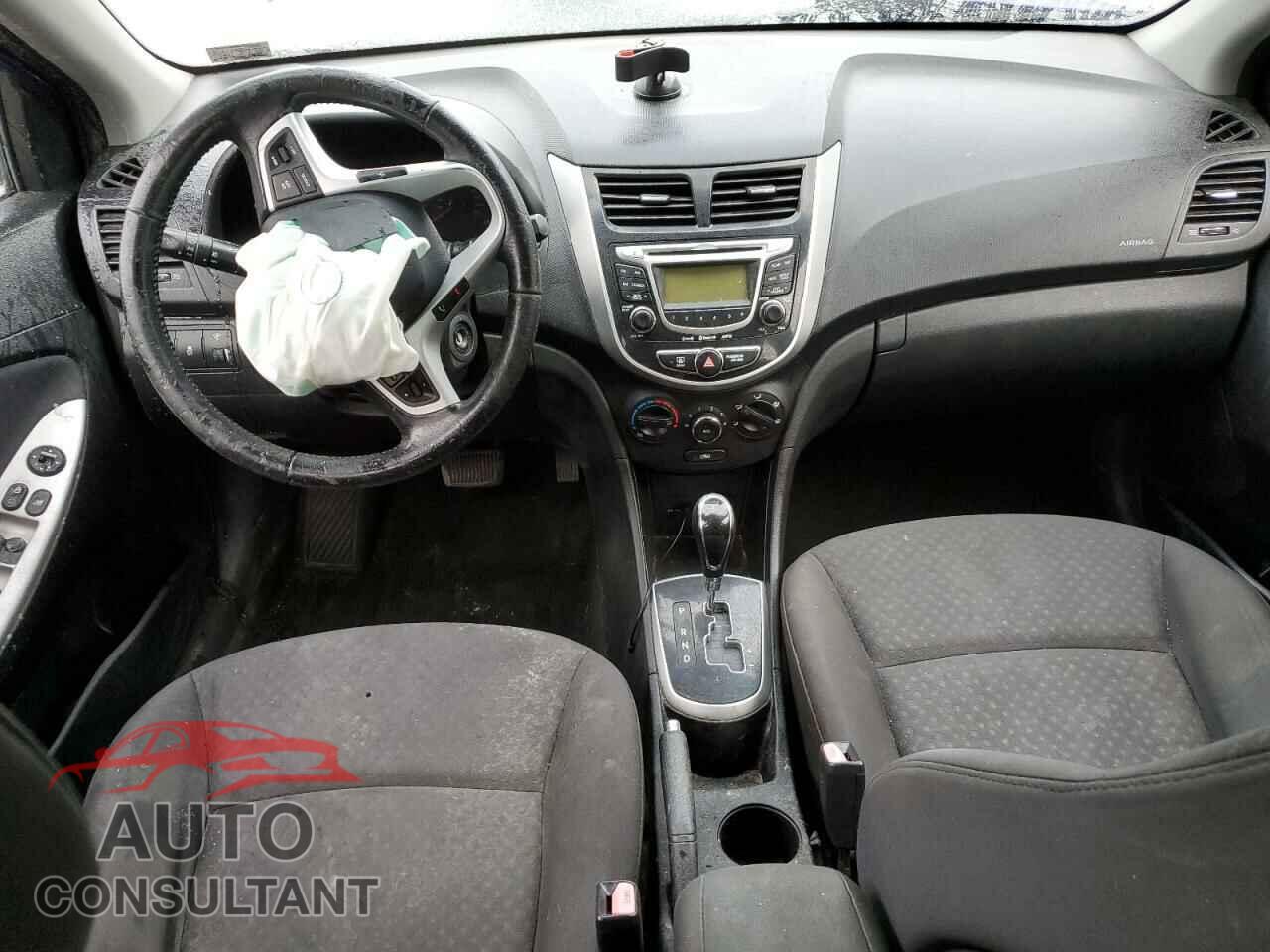 HYUNDAI ACCENT 2012 - KMHCU5AEXCU025280